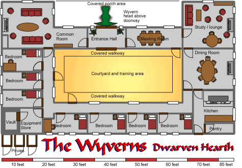 Wyverns Dwarven Hearth