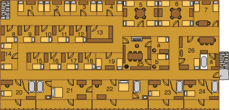 The Phantom Skald first floor