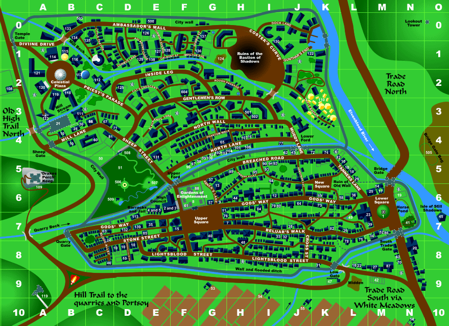 Sarbreenar city map