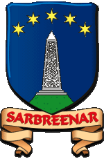 The coat of arms of Sarbreenar